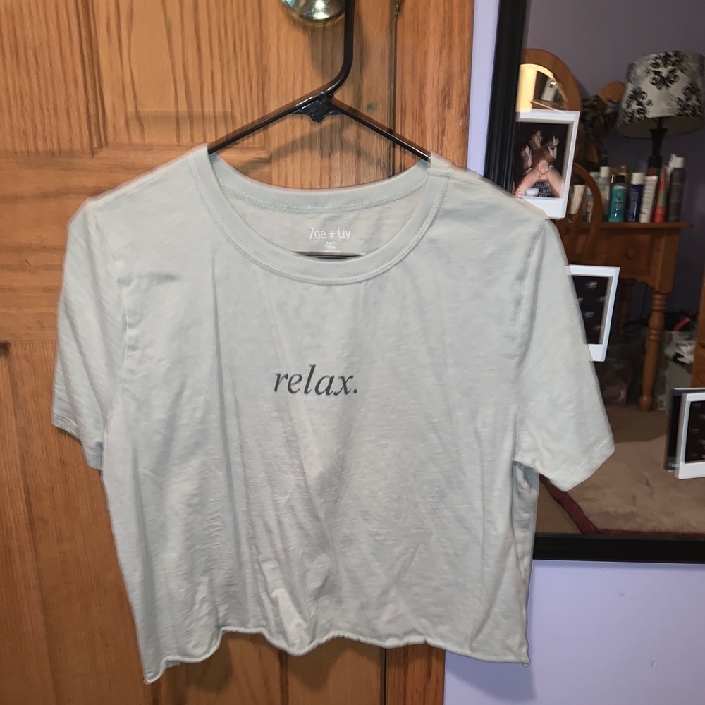 Cropped tee